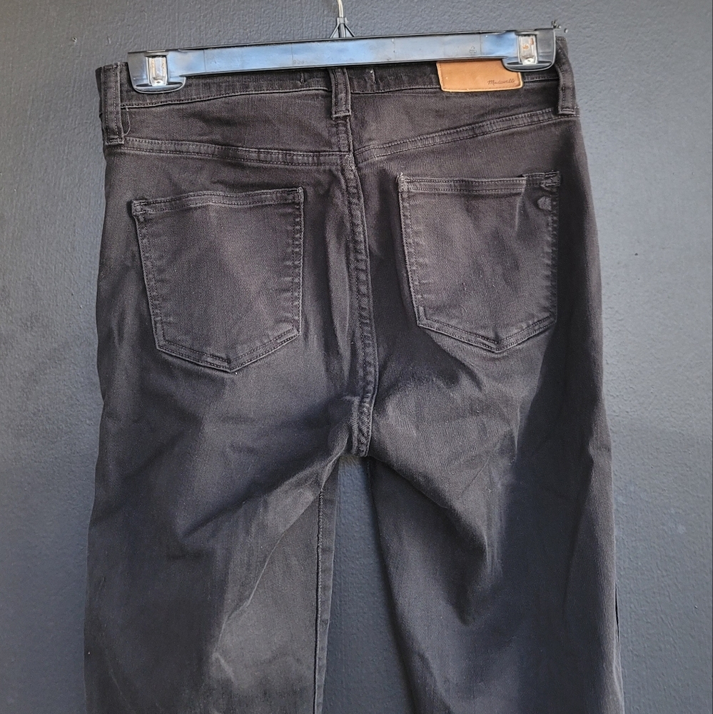Madewell $129 Black 10" Highrise Skinny Jeans 27 - Picture 10 of 12